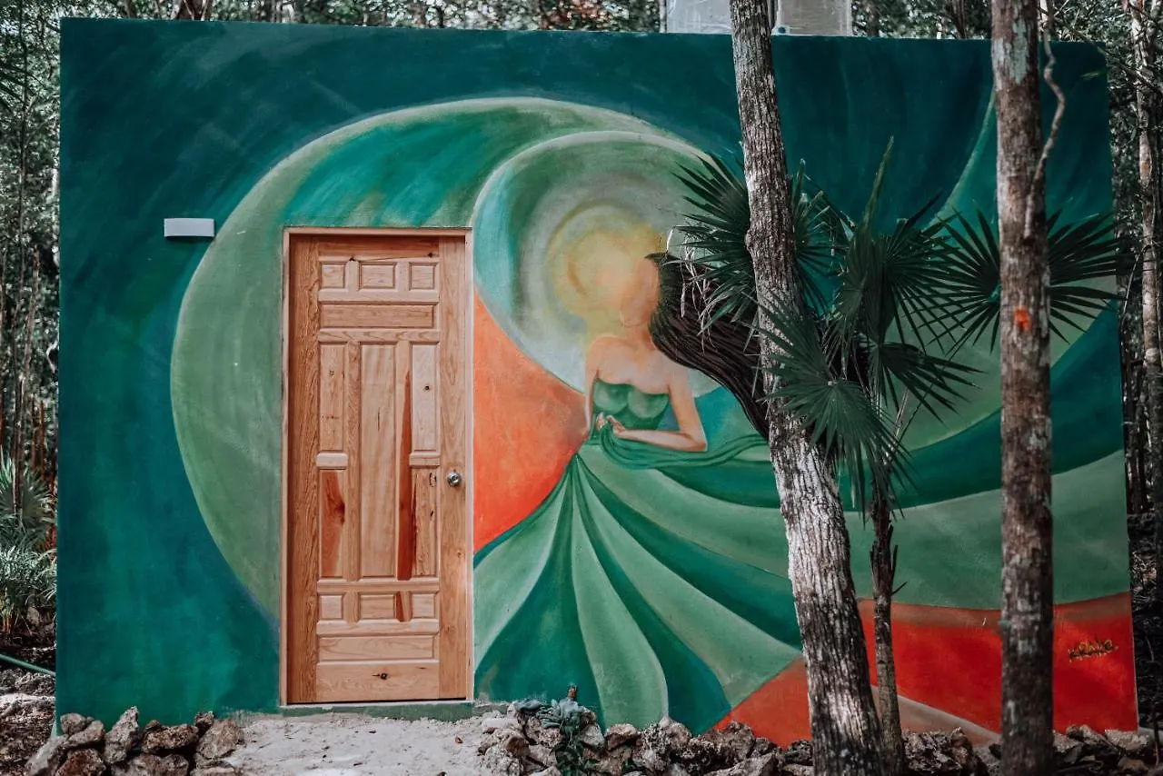 Lunita jungle hotel Puerto Morelos